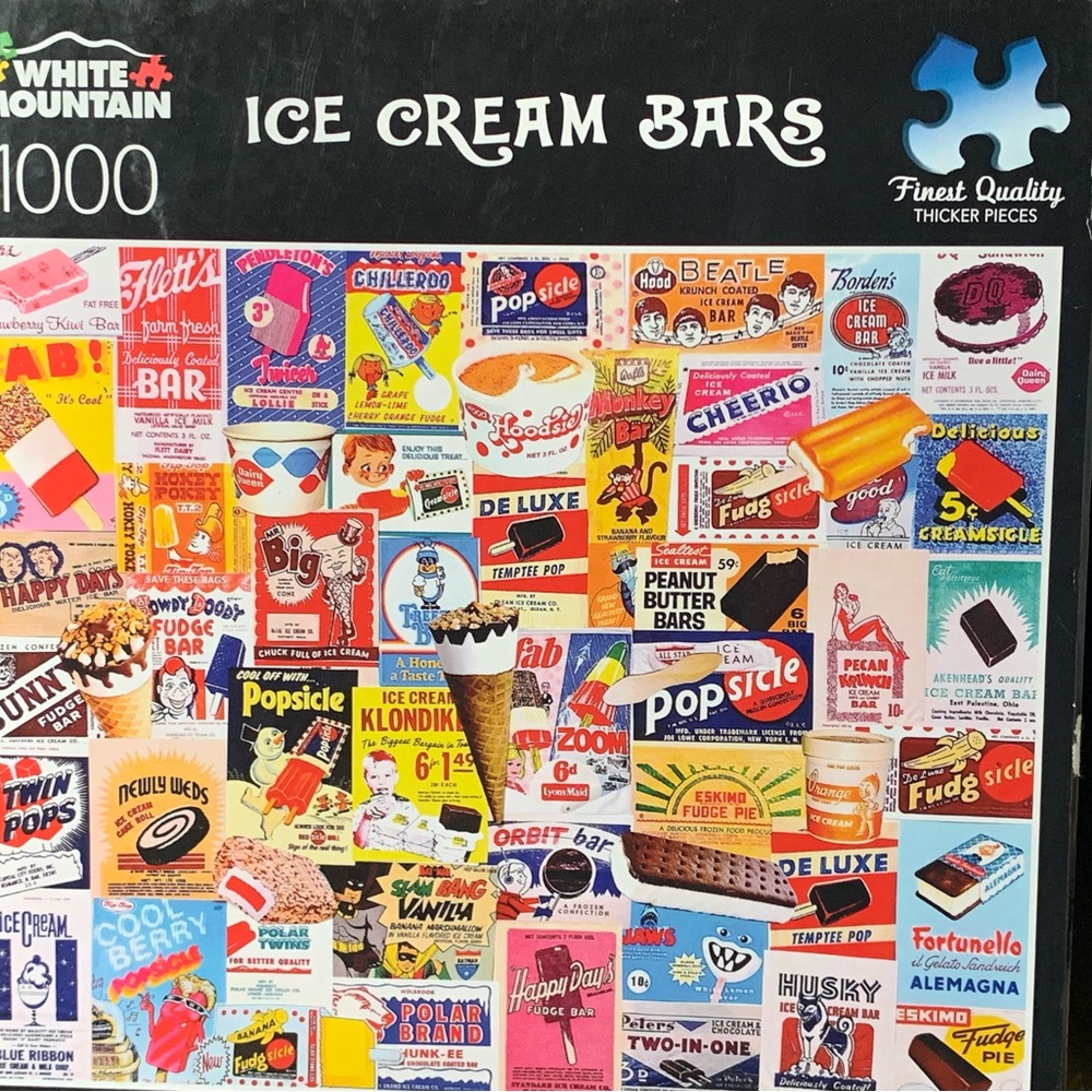White Mountain Black Puzzle